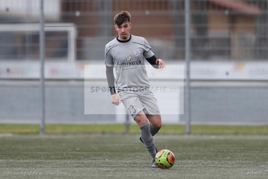 Nico Wagner, Sepp Endres Sportanlage, Würzburg, 19.02.2022, BFV, sport, action, Februar 2022, Saison 2021/2022, Freundschaftsspiele, ASV, WFV, ASV Rimpar, Würzburger FV - Bild-ID: 2318751