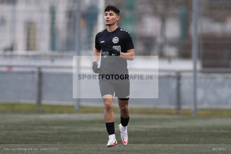 Ali Heidari, Sepp Endres Sportanlage, Würzburg, 19.02.2022, BFV, sport, action, Februar 2022, Saison 2021/2022, Freundschaftsspiele, ASV, WFV, ASV Rimpar, Würzburger FV - Bild-ID: 2318757