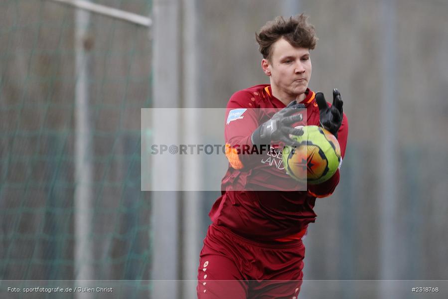 Robin Michel, Sepp Endres Sportanlage, Würzburg, 19.02.2022, BFV, sport, action, Februar 2022, Saison 2021/2022, Freundschaftsspiele, ASV, WFV, ASV Rimpar, Würzburger FV - Bild-ID: 2318768