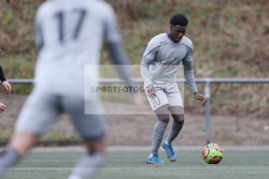 Jayson Tuda, Sepp Endres Sportanlage, Würzburg, 19.02.2022, BFV, sport, action, Februar 2022, Saison 2021/2022, Freundschaftsspiele, ASV, WFV, ASV Rimpar, Würzburger FV - Bild-ID: 2318770