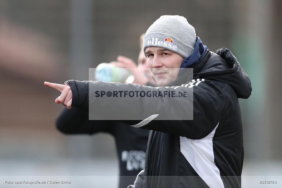 Marcel Heck, Sepp Endres Sportanlage, Würzburg, 19.02.2022, BFV, sport, action, Februar 2022, Saison 2021/2022, Freundschaftsspiele, ASV, WFV, ASV Rimpar, Würzburger FV - Bild-ID: 2318780