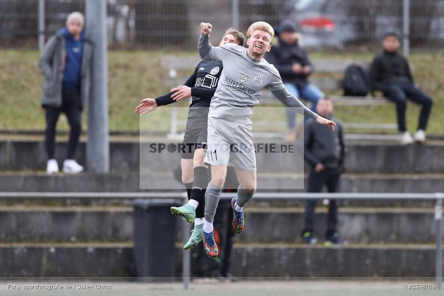 Nicolas Engelking, Sepp Endres Sportanlage, Würzburg, 19.02.2022, BFV, sport, action, Februar 2022, Saison 2021/2022, Freundschaftsspiele, ASV, WFV, ASV Rimpar, Würzburger FV - Bild-ID: 2318786