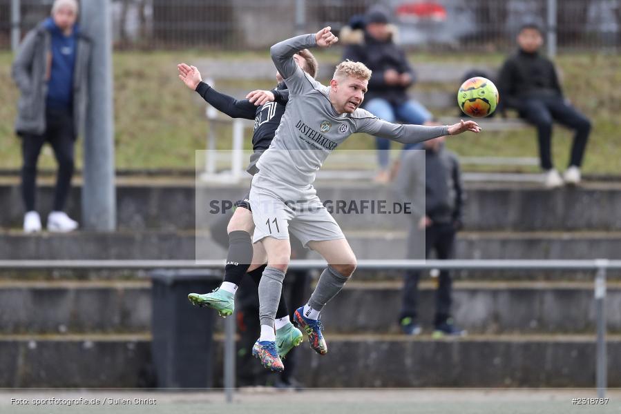 Nicolas Engelking, Sepp Endres Sportanlage, Würzburg, 19.02.2022, BFV, sport, action, Februar 2022, Saison 2021/2022, Freundschaftsspiele, ASV, WFV, ASV Rimpar, Würzburger FV - Bild-ID: 2318787