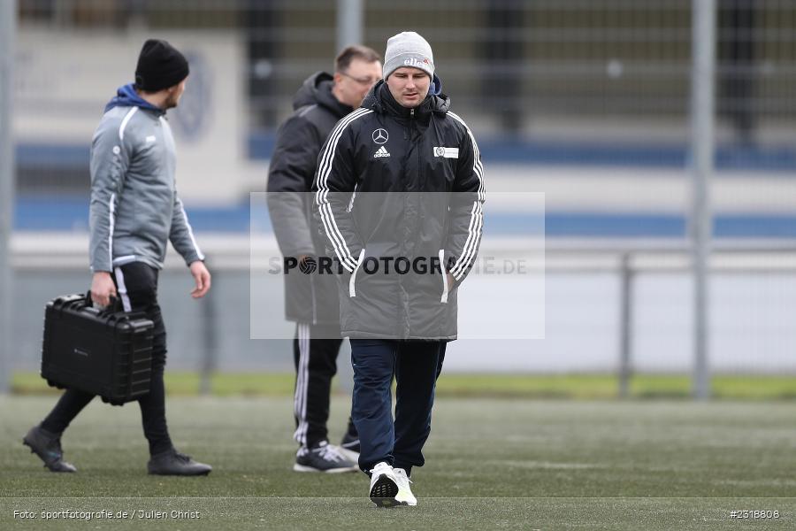 Marcel Heck, Sepp Endres Sportanlage, Würzburg, 19.02.2022, BFV, sport, action, Februar 2022, Saison 2021/2022, Freundschaftsspiele, ASV, WFV, ASV Rimpar, Würzburger FV - Bild-ID: 2318808