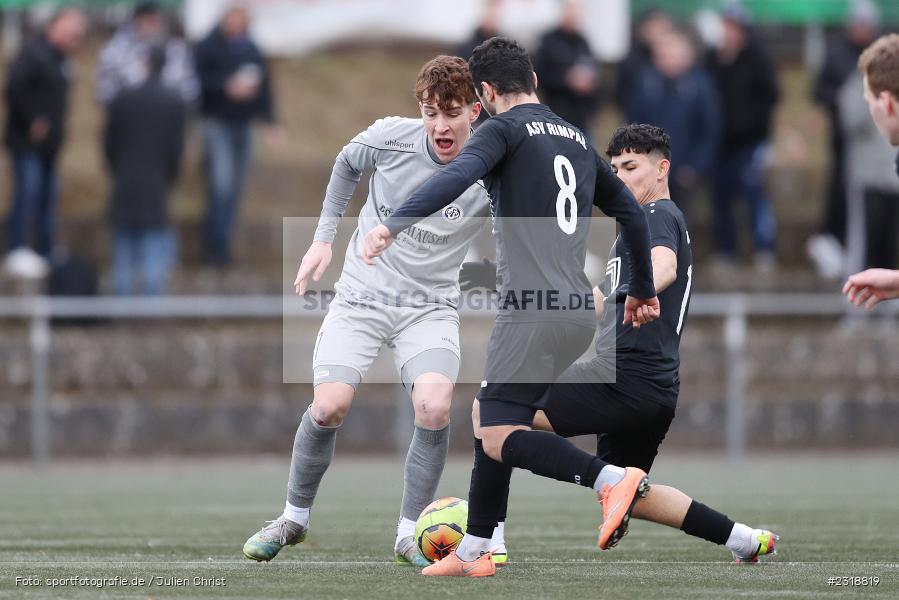 Simon Schäffer, Sepp Endres Sportanlage, Würzburg, 19.02.2022, BFV, sport, action, Februar 2022, Saison 2021/2022, Freundschaftsspiele, ASV, WFV, ASV Rimpar, Würzburger FV - Bild-ID: 2318819