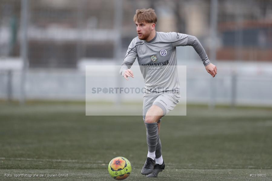 Calvin Gehret, Sepp Endres Sportanlage, Würzburg, 19.02.2022, BFV, sport, action, Februar 2022, Saison 2021/2022, Freundschaftsspiele, ASV, WFV, ASV Rimpar, Würzburger FV - Bild-ID: 2318820