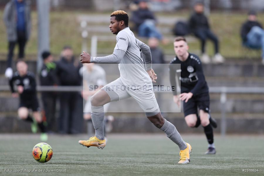 Mohamed Conte, Sepp Endres Sportanlage, Würzburg, 19.02.2022, BFV, sport, action, Februar 2022, Saison 2021/2022, Freundschaftsspiele, ASV, WFV, ASV Rimpar, Würzburger FV - Bild-ID: 2318824