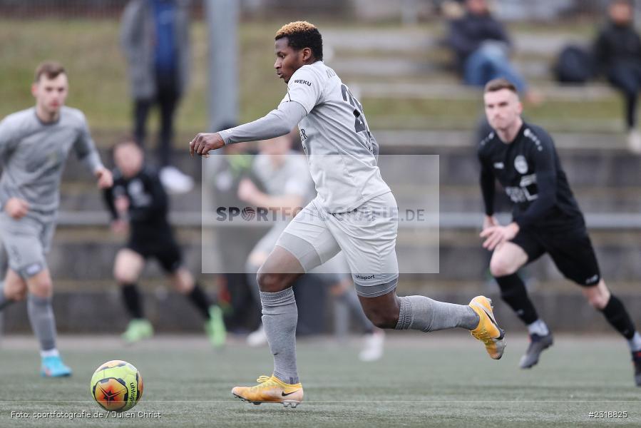 Mohamed Conte, Sepp Endres Sportanlage, Würzburg, 19.02.2022, BFV, sport, action, Februar 2022, Saison 2021/2022, Freundschaftsspiele, ASV, WFV, ASV Rimpar, Würzburger FV - Bild-ID: 2318825