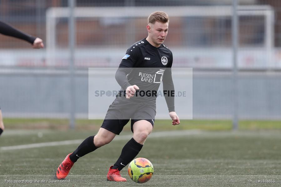 Felix Bialas, Sepp Endres Sportanlage, Würzburg, 19.02.2022, BFV, sport, action, Februar 2022, Saison 2021/2022, Freundschaftsspiele, ASV, WFV, ASV Rimpar, Würzburger FV - Bild-ID: 2318833