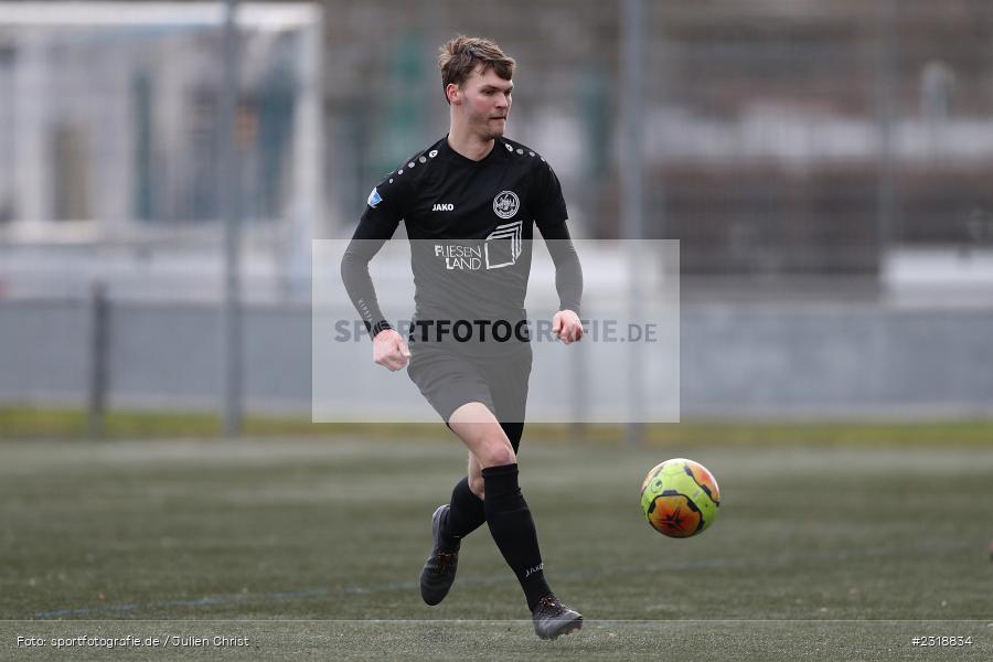 Moritz Fischer, Sepp Endres Sportanlage, Würzburg, 19.02.2022, BFV, sport, action, Februar 2022, Saison 2021/2022, Freundschaftsspiele, ASV, WFV, ASV Rimpar, Würzburger FV - Bild-ID: 2318834