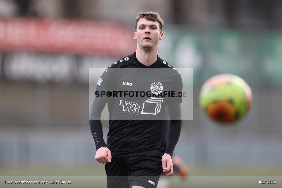 Moritz Fischer, Sepp Endres Sportanlage, Würzburg, 19.02.2022, BFV, sport, action, Februar 2022, Saison 2021/2022, Freundschaftsspiele, ASV, WFV, ASV Rimpar, Würzburger FV - Bild-ID: 2318835