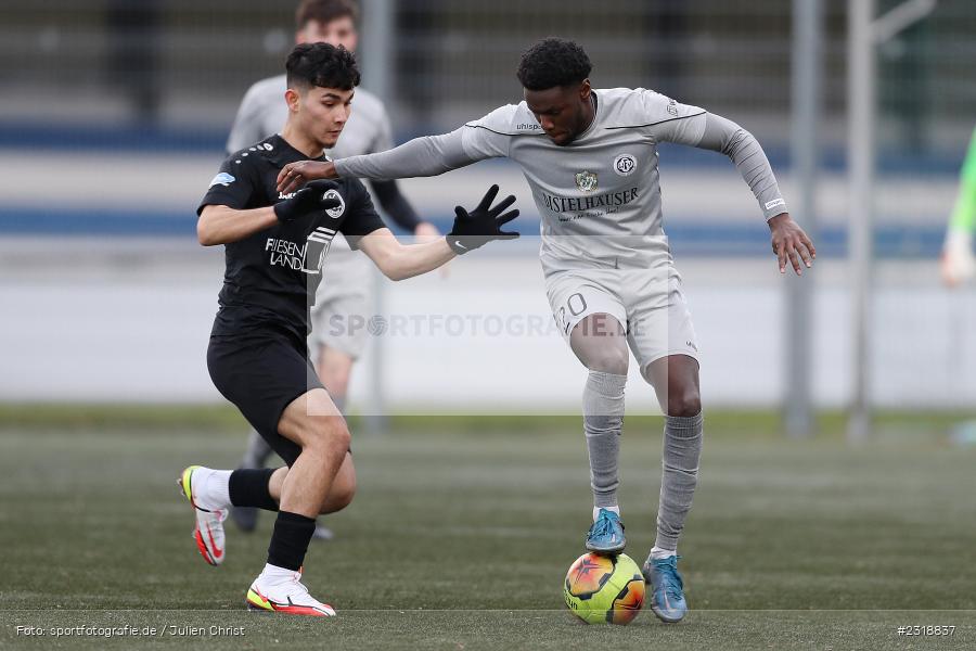 Ali Heidari, Sepp Endres Sportanlage, Würzburg, 19.02.2022, BFV, sport, action, Februar 2022, Saison 2021/2022, Freundschaftsspiele, ASV, WFV, ASV Rimpar, Würzburger FV - Bild-ID: 2318837