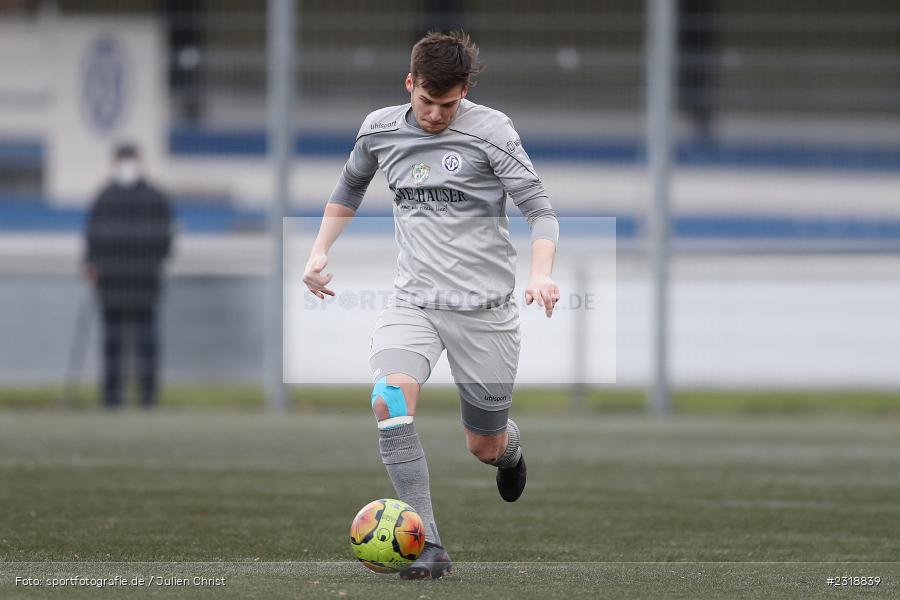 Moritz Lotzen, Sepp Endres Sportanlage, Würzburg, 19.02.2022, BFV, sport, action, Februar 2022, Saison 2021/2022, Freundschaftsspiele, ASV, WFV, ASV Rimpar, Würzburger FV - Bild-ID: 2318839