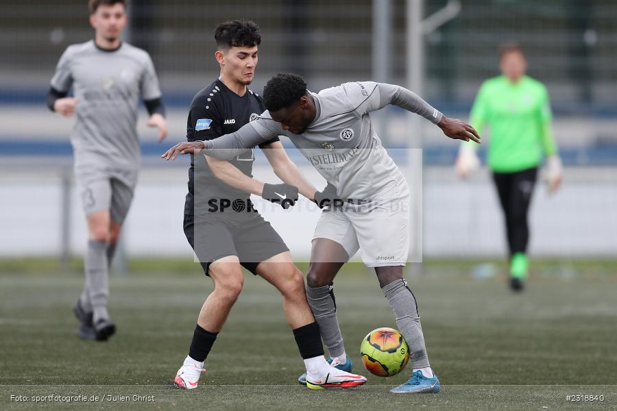Ali Heidari, Sepp Endres Sportanlage, Würzburg, 19.02.2022, BFV, sport, action, Februar 2022, Saison 2021/2022, Freundschaftsspiele, ASV, WFV, ASV Rimpar, Würzburger FV - Bild-ID: 2318840
