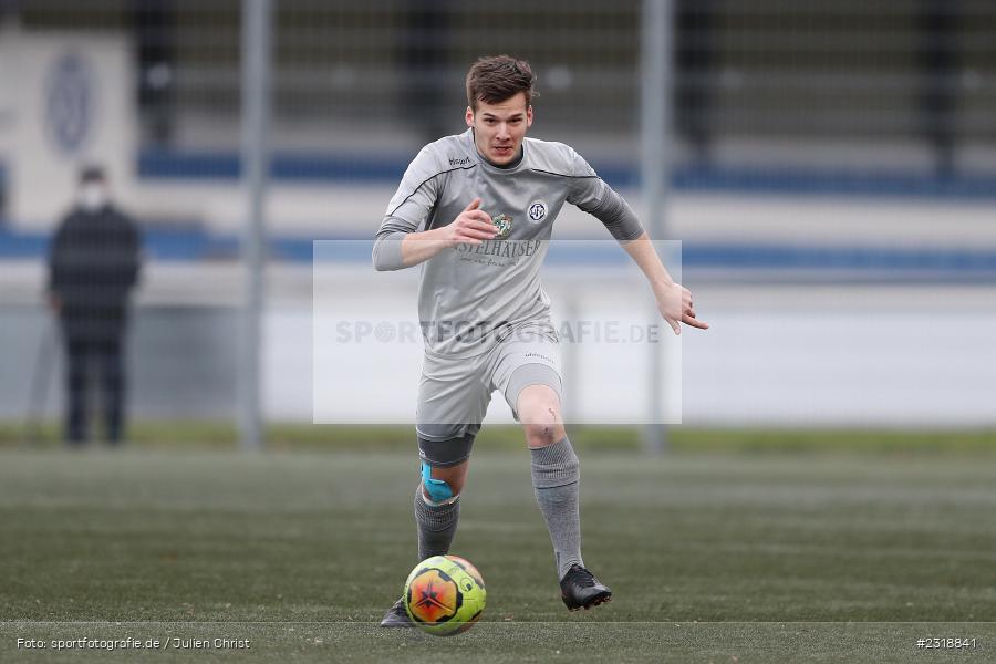 Moritz Lotzen, Sepp Endres Sportanlage, Würzburg, 19.02.2022, BFV, sport, action, Februar 2022, Saison 2021/2022, Freundschaftsspiele, ASV, WFV, ASV Rimpar, Würzburger FV - Bild-ID: 2318841