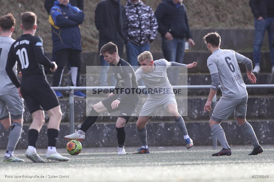 Pascal Dlugaj, Sepp Endres Sportanlage, Würzburg, 19.02.2022, BFV, sport, action, Februar 2022, Saison 2021/2022, Freundschaftsspiele, ASV, WFV, ASV Rimpar, Würzburger FV - Bild-ID: 2318848
