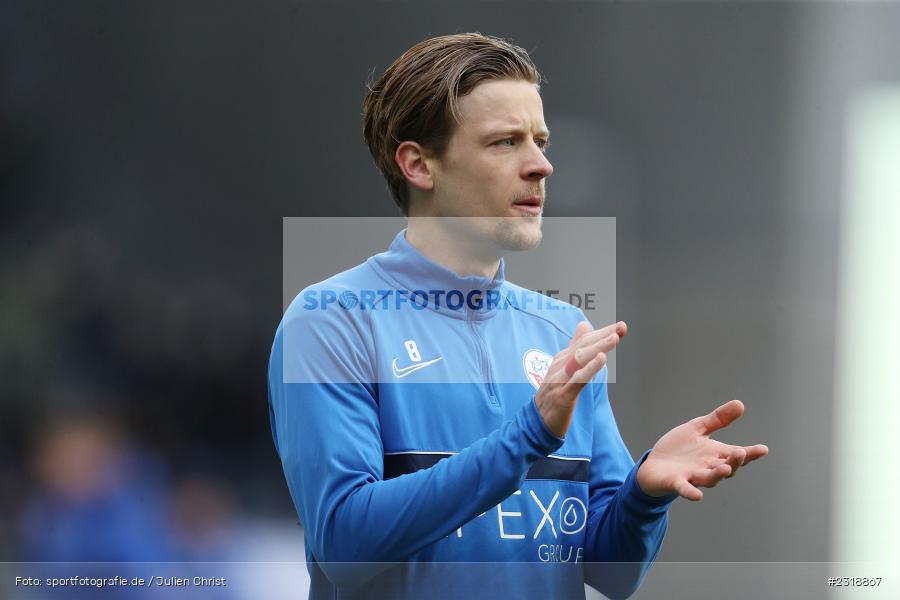 Bentley Baxter Bahn, Merck-Stadion, Darmstadt, 20.02.2022, DFL, sport, action, Februar 2022, Saison 2021/2022, 2. Bundesliga, FCH, SV98, FC Hansa Rostock, SV Darmstadt 98 - Bild-ID: 2318867