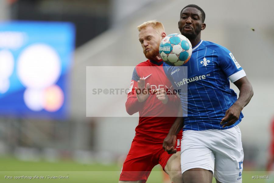 Patric Pfeiffer, Merck-Stadion, Darmstadt, 20.02.2022, DFL, sport, action, Februar 2022, Saison 2021/2022, 2. Bundesliga, FCH, SV98, FC Hansa Rostock, SV Darmstadt 98 - Bild-ID: 2318874