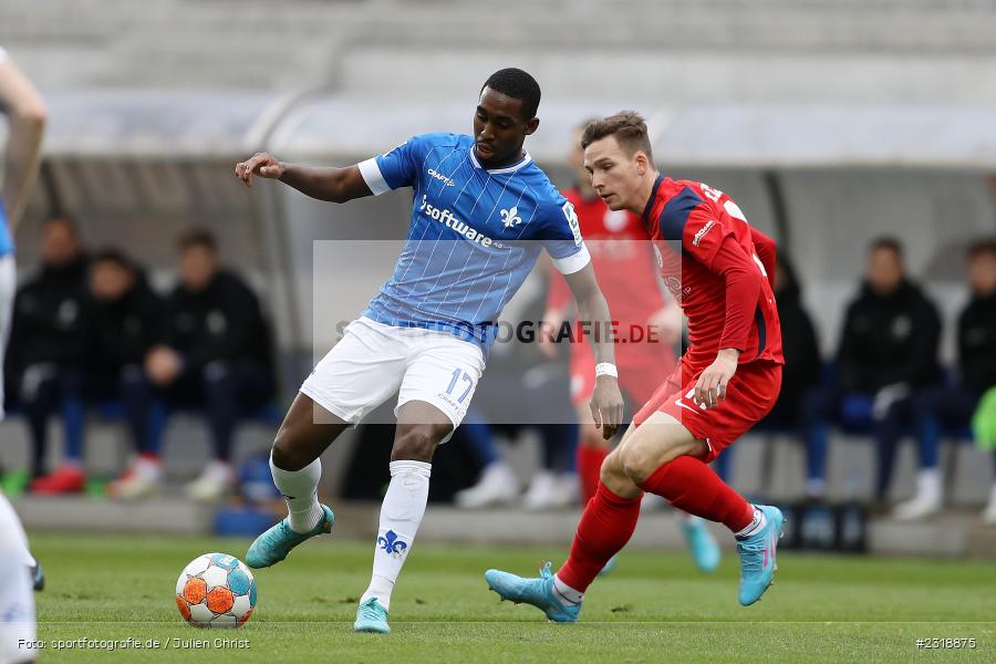 Frank Ronstadt, Merck-Stadion, Darmstadt, 20.02.2022, DFL, sport, action, Februar 2022, Saison 2021/2022, 2. Bundesliga, FCH, SV98, FC Hansa Rostock, SV Darmstadt 98 - Bild-ID: 2318875 Frank Ronstadt, Merck-Stadion, Darmstadt, 20.02.2022, DFL, sport, action, Februar 2022, Saison 2021/2022, 2. Bundesliga, FCH, SV98, FC Hansa Rostock, SV Darmstadt 98 - Bild-ID: 2318875