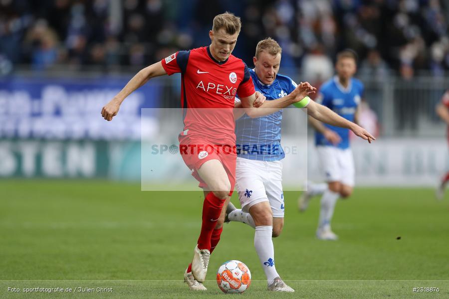 Svante Ingelsson, Merck-Stadion, Darmstadt, 20.02.2022, DFL, sport, action, Februar 2022, Saison 2021/2022, 2. Bundesliga, FCH, SV98, FC Hansa Rostock, SV Darmstadt 98 - Bild-ID: 2318876 Svante Ingelsson, Merck-Stadion, Darmstadt, 20.02.2022, DFL, sport, action, Februar 2022, Saison 2021/2022, 2. Bundesliga, FCH, SV98, FC Hansa Rostock, SV Darmstadt 98 - Bild-ID: 2318876