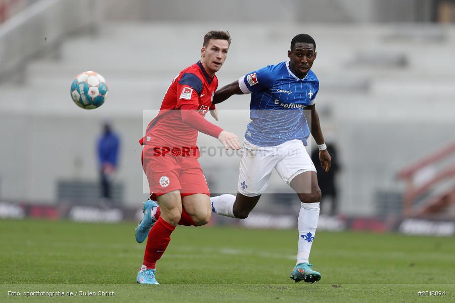 Frank Ronstadt, Merck-Stadion, Darmstadt, 20.02.2022, DFL, sport, action, Februar 2022, Saison 2021/2022, 2. Bundesliga, FCH, SV98, FC Hansa Rostock, SV Darmstadt 98 - Bild-ID: 2318894 Frank Ronstadt, Merck-Stadion, Darmstadt, 20.02.2022, DFL, sport, action, Februar 2022, Saison 2021/2022, 2. Bundesliga, FCH, SV98, FC Hansa Rostock, SV Darmstadt 98 - Bild-ID: 2318894