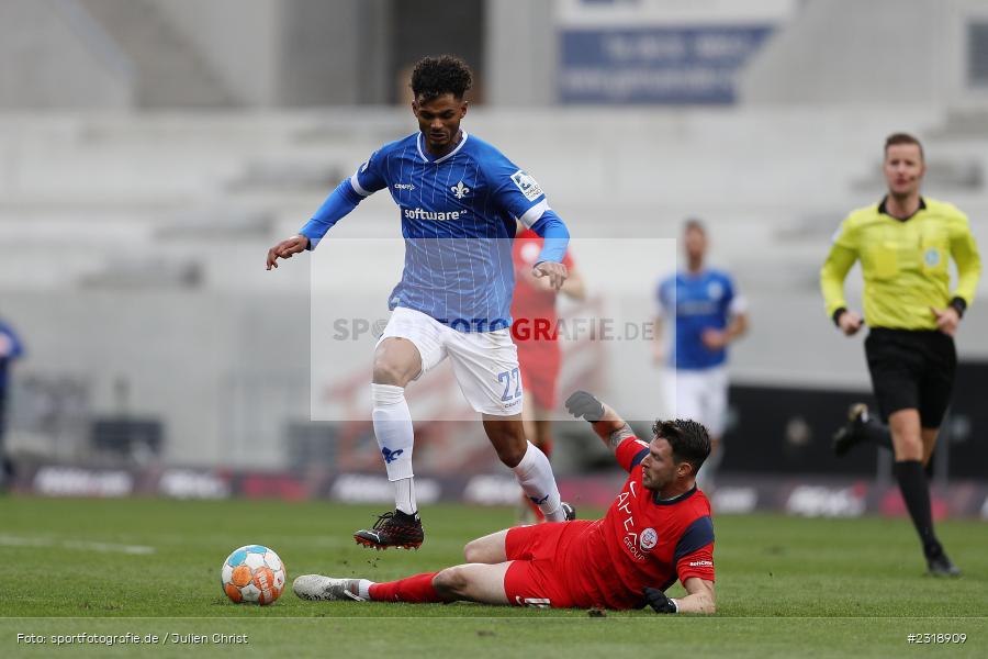 Aaron Seydel, Merck-Stadion, Darmstadt, 20.02.2022, DFL, sport, action, Februar 2022, Saison 2021/2022, 2. Bundesliga, FCH, SV98, FC Hansa Rostock, SV Darmstadt 98 - Bild-ID: 2318909