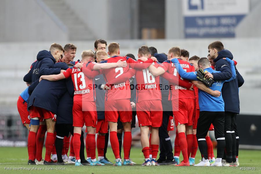 Mannschaftskreis, Merck-Stadion, Darmstadt, 20.02.2022, DFL, sport, action, Februar 2022, Saison 2021/2022, 2. Bundesliga, FCH, SV98, FC Hansa Rostock, SV Darmstadt 98 - Bild-ID: 2318935