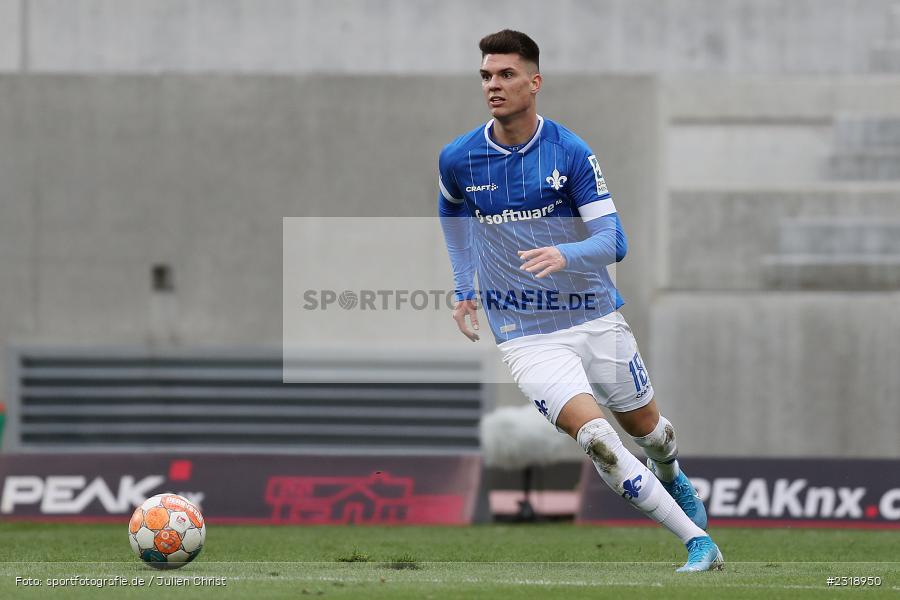 Mathias Honsak, Merck-Stadion, Darmstadt, 20.02.2022, DFL, sport, action, Februar 2022, Saison 2021/2022, 2. Bundesliga, FCH, SV98, FC Hansa Rostock, SV Darmstadt 98 - Bild-ID: 2318950 Mathias Honsak, Merck-Stadion, Darmstadt, 20.02.2022, DFL, sport, action, Februar 2022, Saison 2021/2022, 2. Bundesliga, FCH, SV98, FC Hansa Rostock, SV Darmstadt 98 - Bild-ID: 2318950
