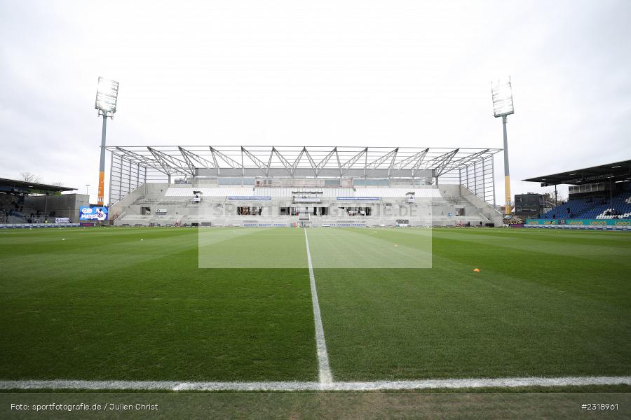 Tribüne, Rasen, Pitch, Merck-Stadion, Darmstadt, 20.02.2022, DFL, sport, action, Februar 2022, Saison 2021/2022, 2. Bundesliga, FCH, SV98, FC Hansa Rostock, SV Darmstadt 98 - Bild-ID: 2318961 Tribüne, Rasen, Pitch, Merck-Stadion, Darmstadt, 20.02.2022, DFL, sport, action, Februar 2022, Saison 2021/2022, 2. Bundesliga, FCH, SV98, FC Hansa Rostock, SV Darmstadt 98 - Bild-ID: 2318961