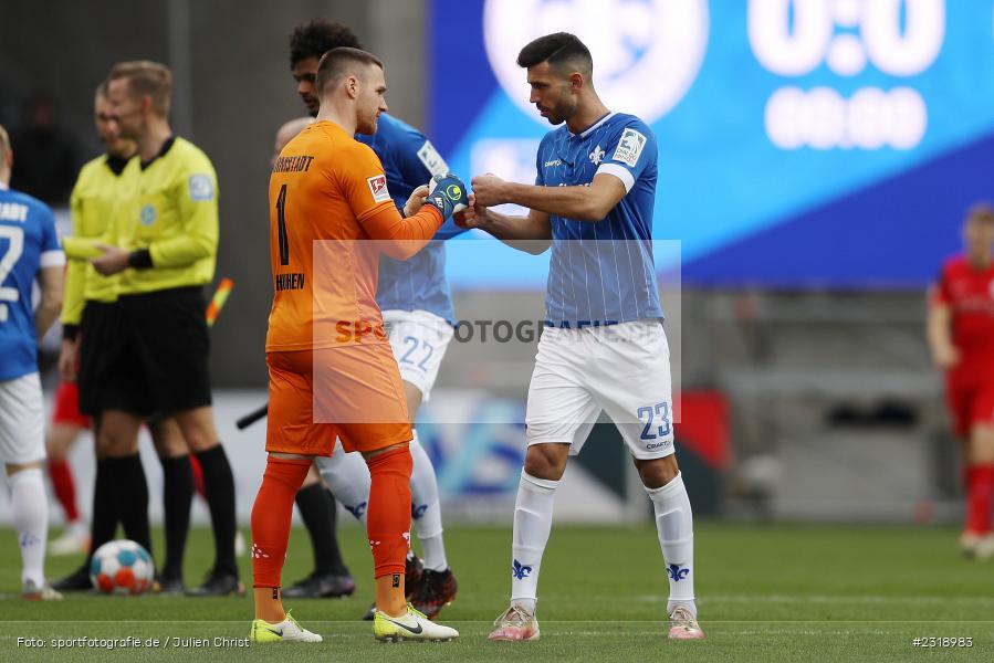 Marcel Schuhen, Merck-Stadion, Darmstadt, 20.02.2022, DFL, sport, action, Februar 2022, Saison 2021/2022, 2. Bundesliga, FCH, SV98, FC Hansa Rostock, SV Darmstadt 98 - Bild-ID: 2318983 Marcel Schuhen, Merck-Stadion, Darmstadt, 20.02.2022, DFL, sport, action, Februar 2022, Saison 2021/2022, 2. Bundesliga, FCH, SV98, FC Hansa Rostock, SV Darmstadt 98 - Bild-ID: 2318983