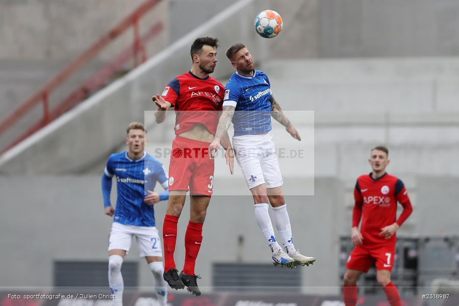Tobias Kempe, Merck-Stadion, Darmstadt, 20.02.2022, DFL, sport, action, Februar 2022, Saison 2021/2022, 2. Bundesliga, FCH, SV98, FC Hansa Rostock, SV Darmstadt 98 - Bild-ID: 2318987 Tobias Kempe, Merck-Stadion, Darmstadt, 20.02.2022, DFL, sport, action, Februar 2022, Saison 2021/2022, 2. Bundesliga, FCH, SV98, FC Hansa Rostock, SV Darmstadt 98 - Bild-ID: 2318987