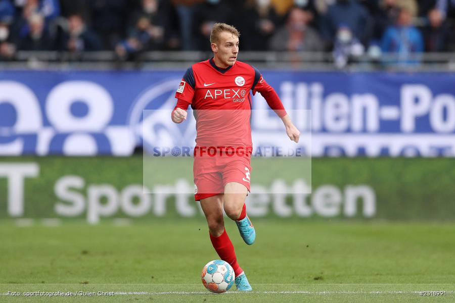 Timo Becker, Merck-Stadion, Darmstadt, 20.02.2022, DFL, sport, action, Februar 2022, Saison 2021/2022, 2. Bundesliga, FCH, SV98, FC Hansa Rostock, SV Darmstadt 98 - Bild-ID: 2318991