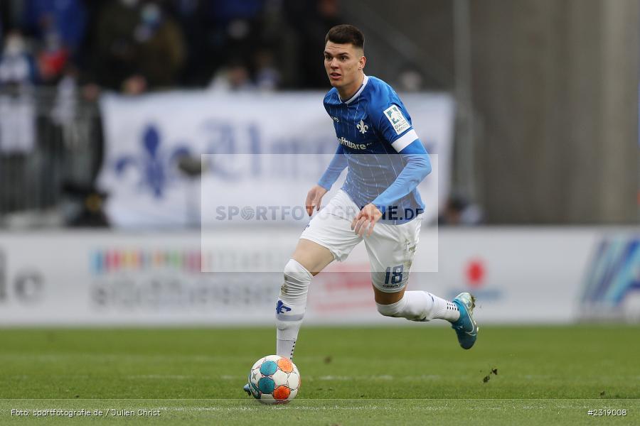 Mathias Honsak, Merck-Stadion, Darmstadt, 20.02.2022, DFL, sport, action, Februar 2022, Saison 2021/2022, 2. Bundesliga, FCH, SV98, FC Hansa Rostock, SV Darmstadt 98 - Bild-ID: 2319008 Mathias Honsak, Merck-Stadion, Darmstadt, 20.02.2022, DFL, sport, action, Februar 2022, Saison 2021/2022, 2. Bundesliga, FCH, SV98, FC Hansa Rostock, SV Darmstadt 98 - Bild-ID: 2319008