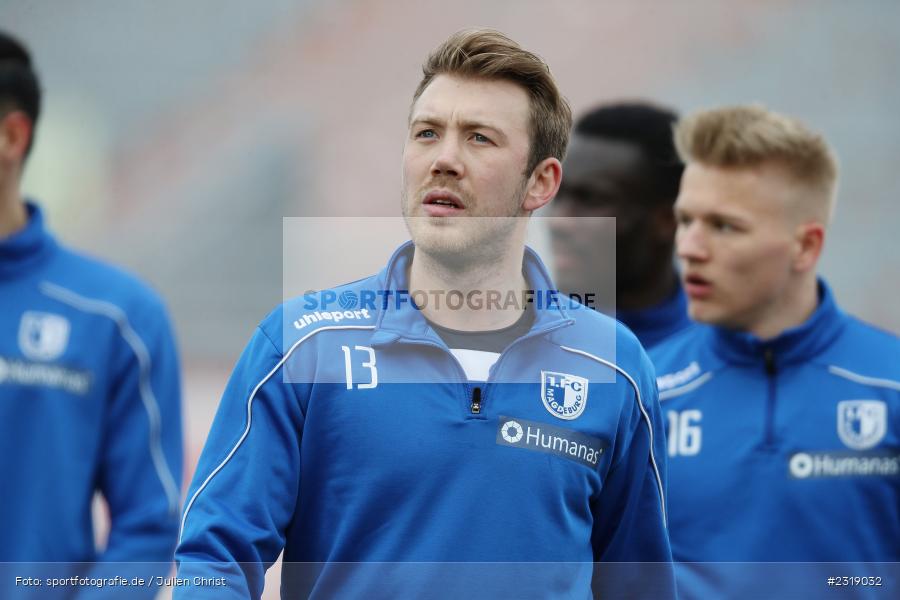 Connor Krempicki, FLYERALARM Arena, Würzburg, 26.02.2022, DFL, sport, action, Februar 2022, Saison 2021/2022, 3. Liga, FCM, FWK, 1. FC Magdeburg, FC Würzburger Kickers - Bild-ID: 2319032