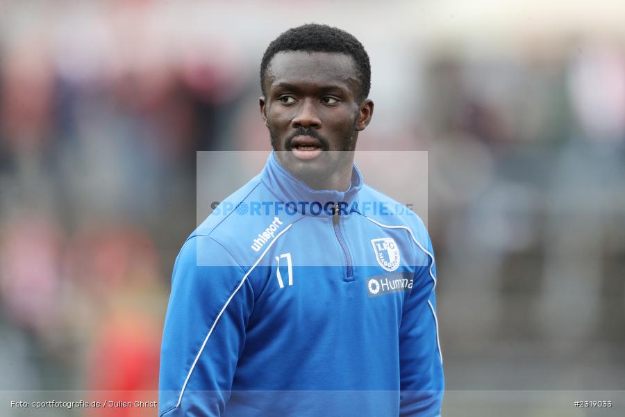 Sirlord Conteh, FLYERALARM Arena, Würzburg, 26.02.2022, DFL, sport, action, Februar 2022, Saison 2021/2022, 3. Liga, FCM, FWK, 1. FC Magdeburg, FC Würzburger Kickers - Bild-ID: 2319033