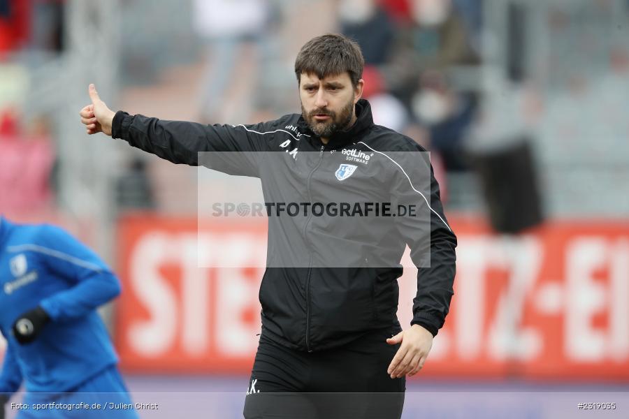 André Kilian, FLYERALARM Arena, Würzburg, 26.02.2022, DFL, sport, action, Februar 2022, Saison 2021/2022, 3. Liga, FCM, FWK, 1. FC Magdeburg, FC Würzburger Kickers - Bild-ID: 2319035