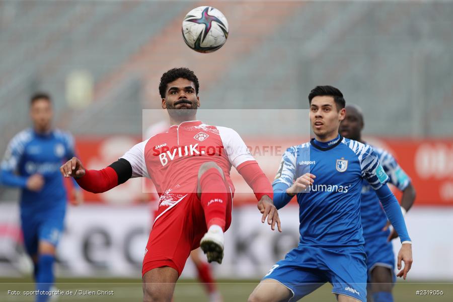Andrè Becker, FLYERALARM Arena, Würzburg, 26.02.2022, DFL, sport, action, Februar 2022, Saison 2021/2022, 3. Liga, FCM, FWK, 1. FC Magdeburg, FC Würzburger Kickers - Bild-ID: 2319056
