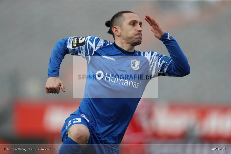Baris Atik, FLYERALARM Arena, Würzburg, 26.02.2022, DFL, sport, action, Februar 2022, Saison 2021/2022, 3. Liga, FCM, FWK, 1. FC Magdeburg, FC Würzburger Kickers - Bild-ID: 2319068