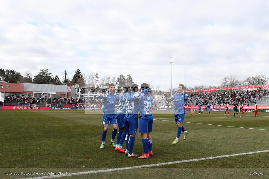 Baris Atik, FLYERALARM Arena, Würzburg, 26.02.2022, DFL, sport, action, Februar 2022, Saison 2021/2022, 3. Liga, FCM, FWK, 1. FC Magdeburg, FC Würzburger Kickers - Bild-ID: 2319070