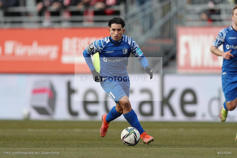 Jason Ceka, FLYERALARM Arena, Würzburg, 26.02.2022, DFL, sport, action, Februar 2022, Saison 2021/2022, 3. Liga, FCM, FWK, 1. FC Magdeburg, FC Würzburger Kickers - Bild-ID: 2319082 Jason Ceka, FLYERALARM Arena, Würzburg, 26.02.2022, DFL, sport, action, Februar 2022, Saison 2021/2022, 3. Liga, FCM, FWK, 1. FC Magdeburg, FC Würzburger Kickers - Bild-ID: 2319082