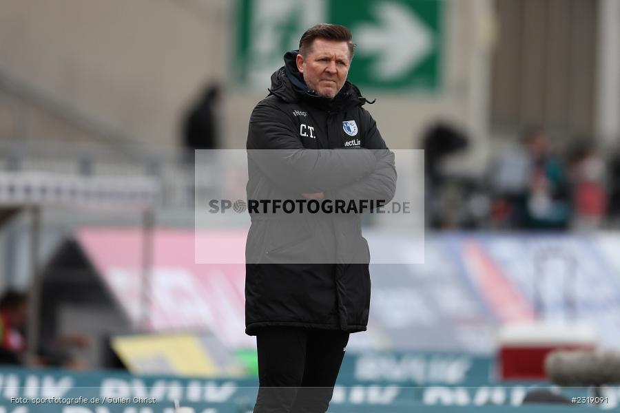 Christian Titz, FLYERALARM Arena, Würzburg, 26.02.2022, DFL, sport, action, Februar 2022, Saison 2021/2022, 3. Liga, FCM, FWK, 1. FC Magdeburg, FC Würzburger Kickers - Bild-ID: 2319091 Christian Titz, FLYERALARM Arena, Würzburg, 26.02.2022, DFL, sport, action, Februar 2022, Saison 2021/2022, 3. Liga, FCM, FWK, 1. FC Magdeburg, FC Würzburger Kickers - Bild-ID: 2319091