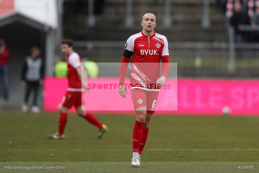 Tobias Kraulich, FLYERALARM Arena, Würzburg, 26.02.2022, DFL, sport, action, Februar 2022, Saison 2021/2022, 3. Liga, FCM, FWK, 1. FC Magdeburg, FC Würzburger Kickers - Bild-ID: 2319104