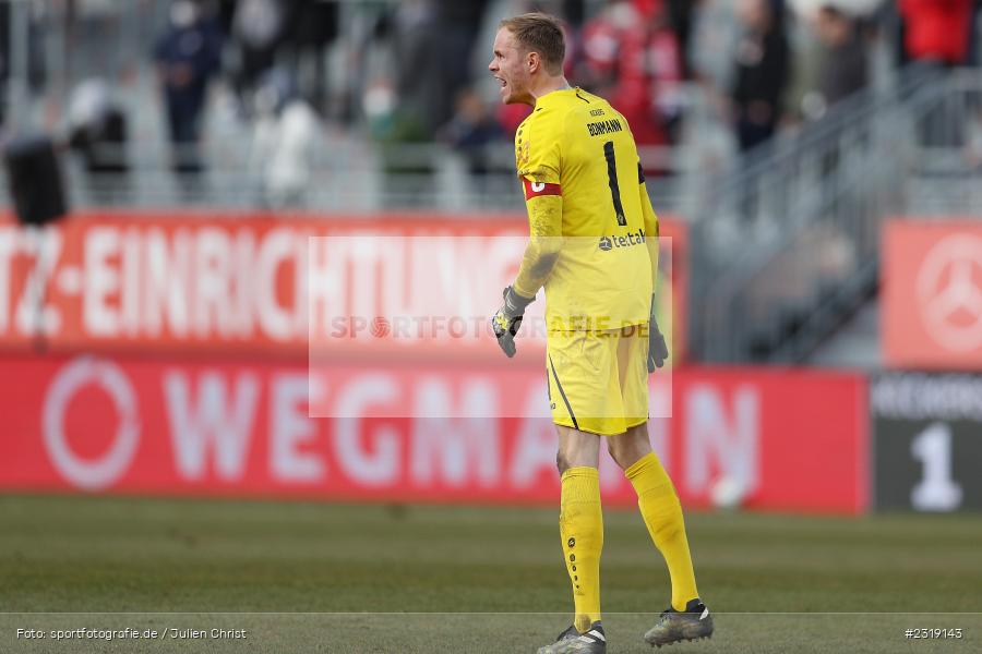 Hendrik Bonmann, FLYERALARM Arena, Würzburg, 26.02.2022, DFL, sport, action, Februar 2022, Saison 2021/2022, 3. Liga, FCM, FWK, 1. FC Magdeburg, FC Würzburger Kickers - Bild-ID: 2319143