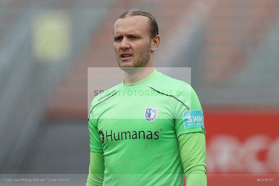 Dominik Reimann, FLYERALARM Arena, Würzburg, 26.02.2022, DFL, sport, action, Februar 2022, Saison 2021/2022, 3. Liga, FCM, FWK, 1. FC Magdeburg, FC Würzburger Kickers - Bild-ID: 2319167