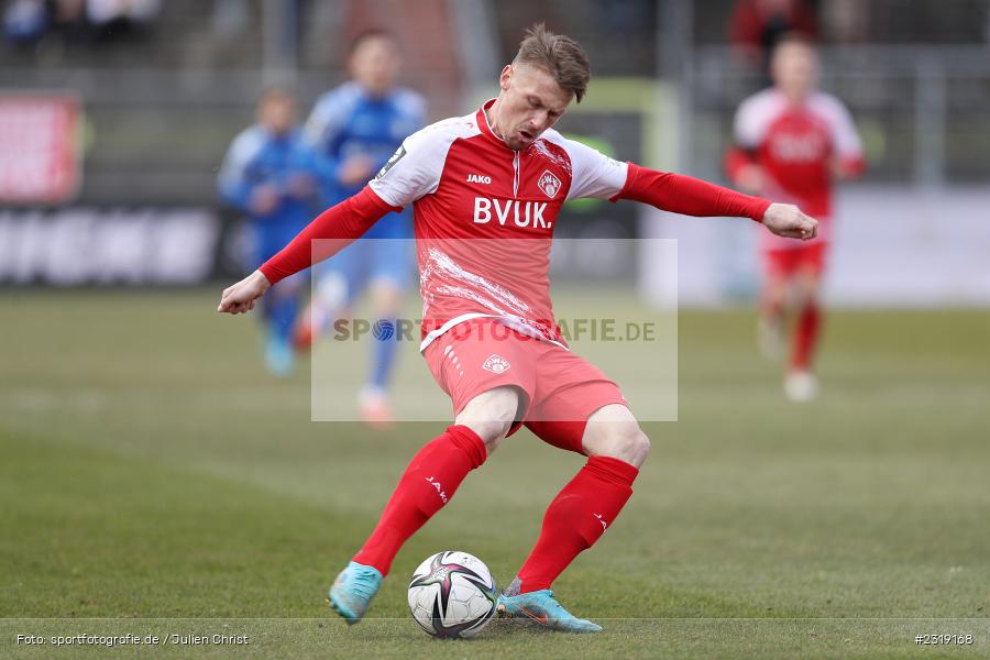 Marvin Pourié, FLYERALARM Arena, Würzburg, 26.02.2022, DFL, sport, action, Februar 2022, Saison 2021/2022, 3. Liga, FCM, FWK, 1. FC Magdeburg, FC Würzburger Kickers - Bild-ID: 2319168