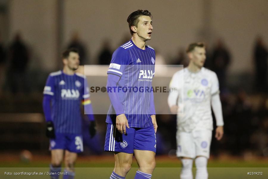 Elmir Muhic, Stadion (Damm), Aschaffenburg, 28.02.2022, HEL, BFV, sport, action, Februar 2022, Saison 2021/2022, Landesfreundschaftsspiele, FCB, SVA, FC Bayern Alzenau, SV Viktoria Aschaffenburg - Bild-ID: 2319212
