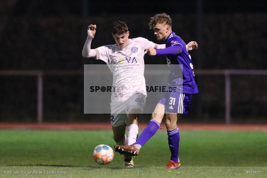 Lukas Fecher, Stadion (Damm), Aschaffenburg, 28.02.2022, HEL, BFV, sport, action, Februar 2022, Saison 2021/2022, Landesfreundschaftsspiele, FCB, SVA, FC Bayern Alzenau, SV Viktoria Aschaffenburg - Bild-ID: 2319217 Lukas Fecher, Stadion (Damm), Aschaffenburg, 28.02.2022, HEL, BFV, sport, action, Februar 2022, Saison 2021/2022, Landesfreundschaftsspiele, FCB, SVA, FC Bayern Alzenau, SV Viktoria Aschaffenburg - Bild-ID: 2319217