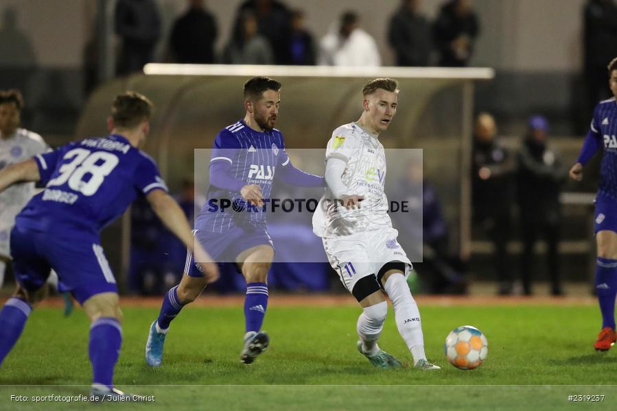 Maximilian Brauburger, Stadion (Damm), Aschaffenburg, 28.02.2022, HEL, BFV, sport, action, Februar 2022, Saison 2021/2022, Landesfreundschaftsspiele, FCB, SVA, FC Bayern Alzenau, SV Viktoria Aschaffenburg - Bild-ID: 2319237