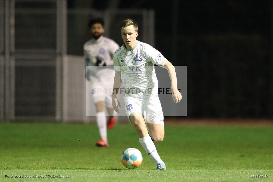 Tim Grünewald, Stadion (Damm), Aschaffenburg, 28.02.2022, HEL, BFV, sport, action, Februar 2022, Saison 2021/2022, Landesfreundschaftsspiele, FCB, SVA, FC Bayern Alzenau, SV Viktoria Aschaffenburg - Bild-ID: 2319240