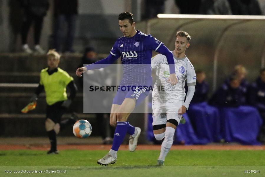 Elmir Muhic, Stadion (Damm), Aschaffenburg, 28.02.2022, HEL, BFV, sport, action, Februar 2022, Saison 2021/2022, Landesfreundschaftsspiele, FCB, SVA, FC Bayern Alzenau, SV Viktoria Aschaffenburg - Bild-ID: 2319241